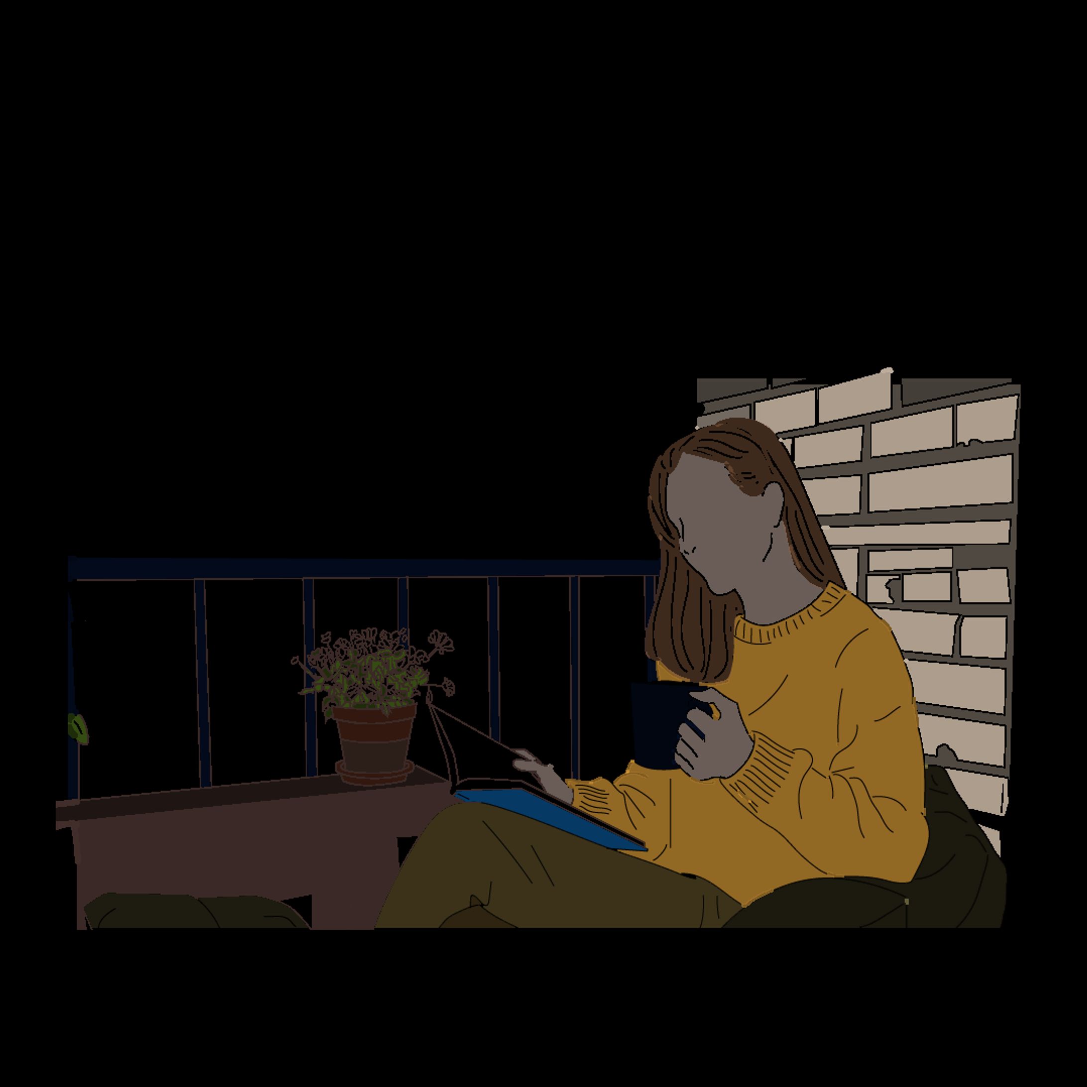 インスタグラム　コーヒとノート　背景・色有りのコピー-1