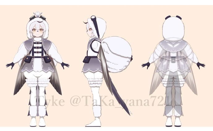 【個人製作】三面図
