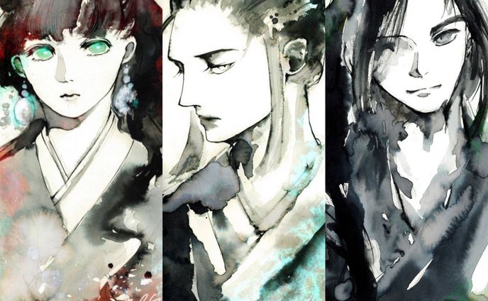 墨絵/twelve kingdoms 