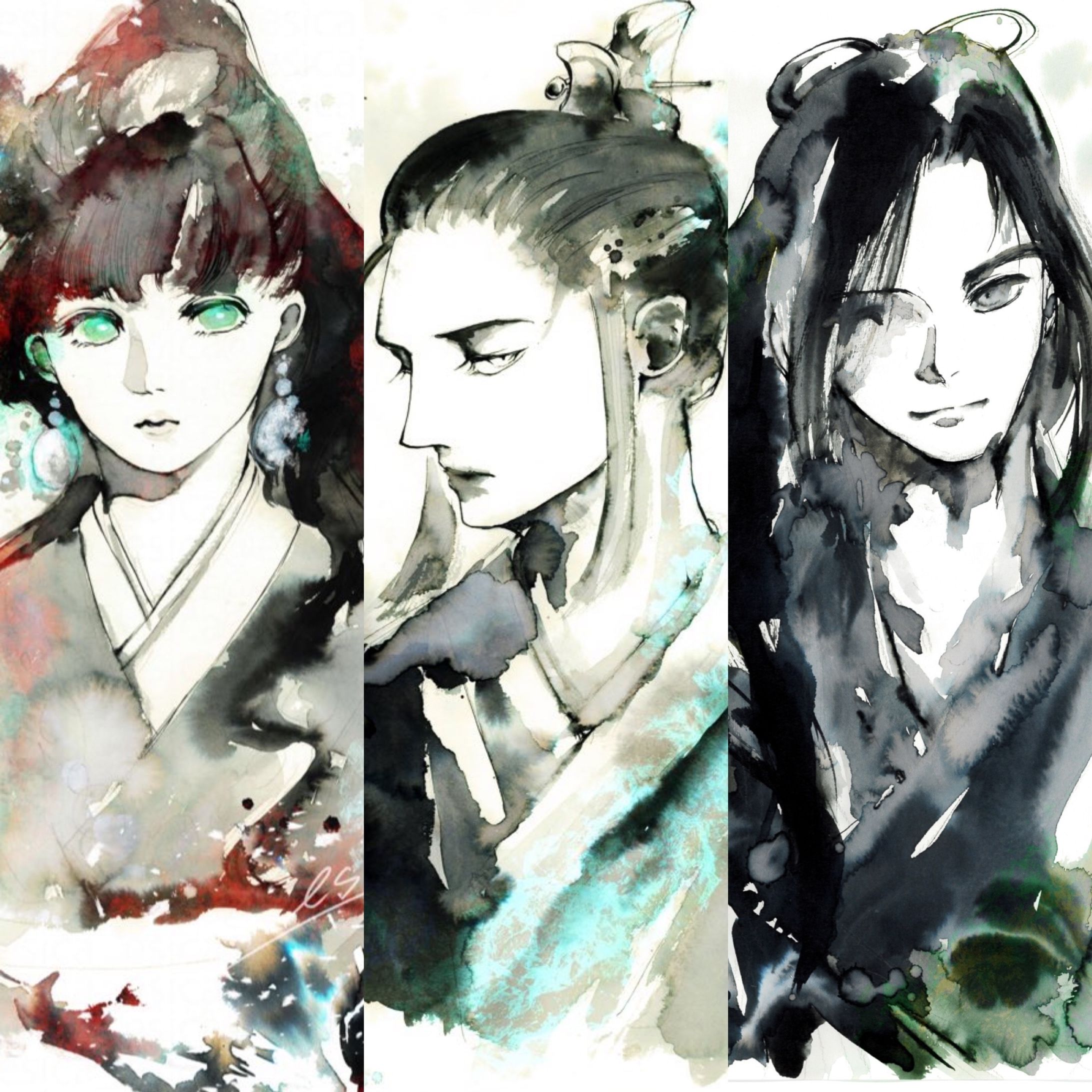 墨絵/twelve kingdoms -1