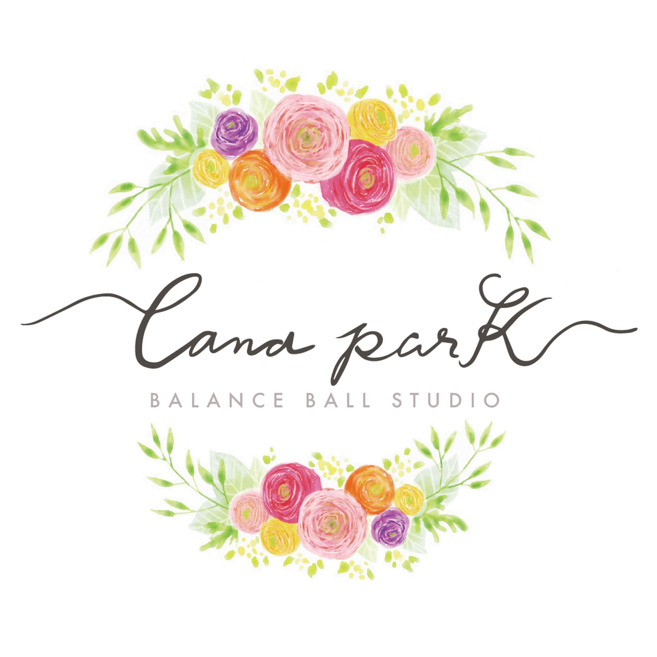 バランスボールスタジオ Cana parK　ロゴ-1