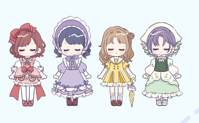 【イラスト】デフォルメイラスト