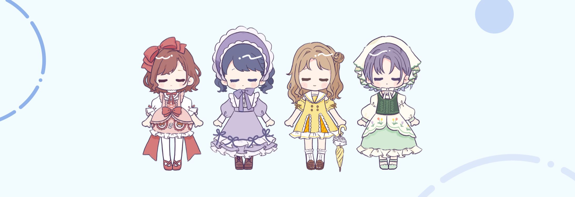 【イラスト】デフォルメイラスト-1