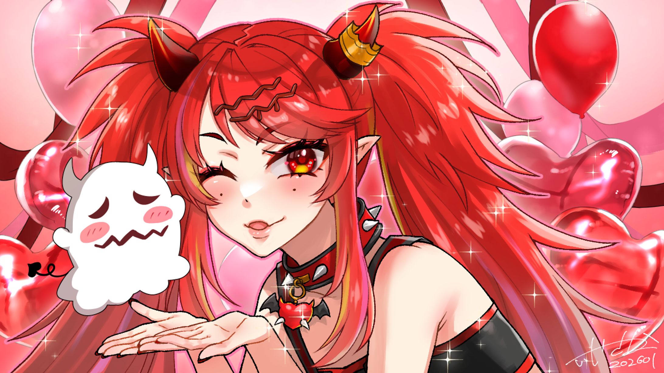 ヴィ・ヴァレンタインさんファンアート-1