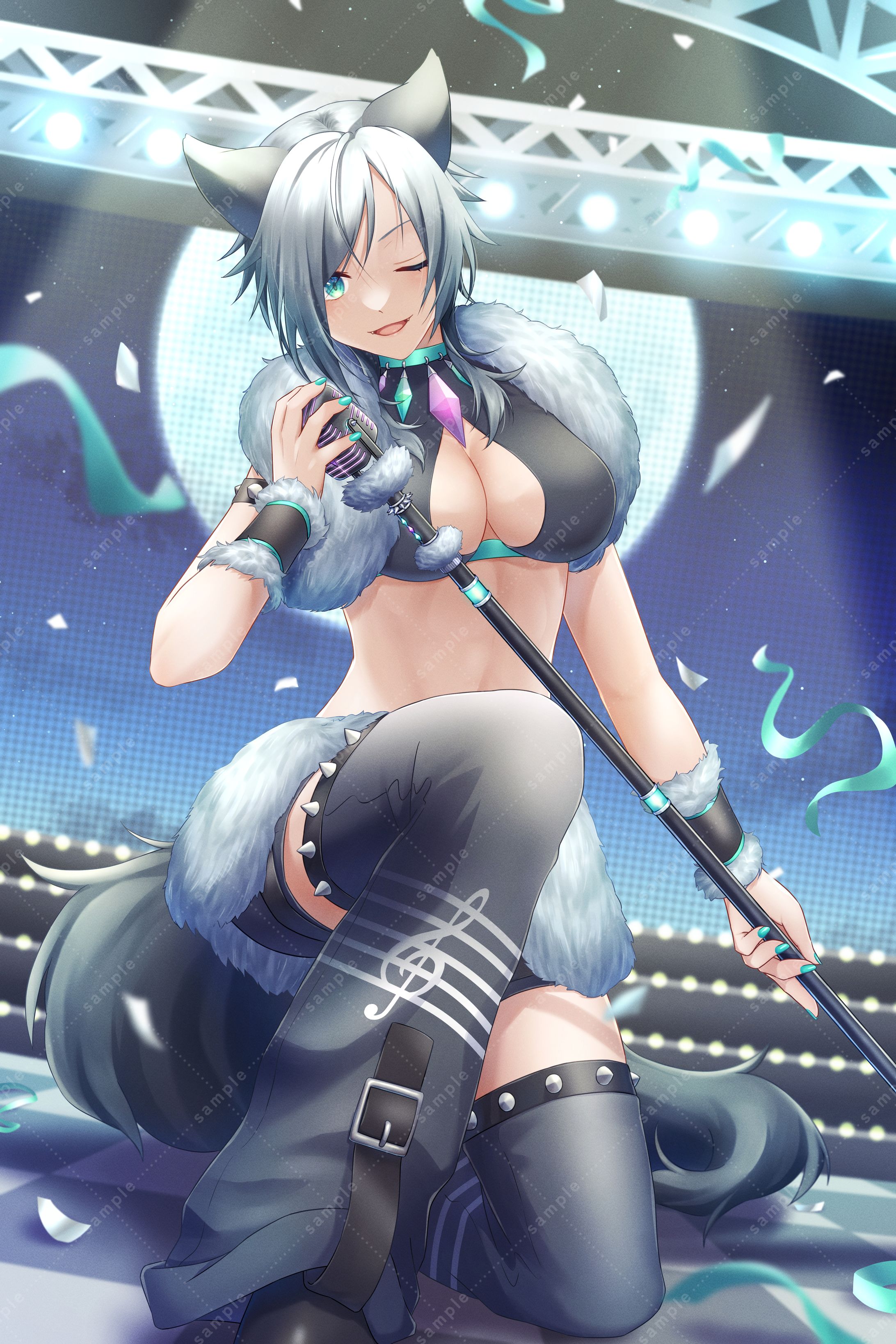 ヴァネッサ・ガルガディオン様　誕生日2023　イラスト-1