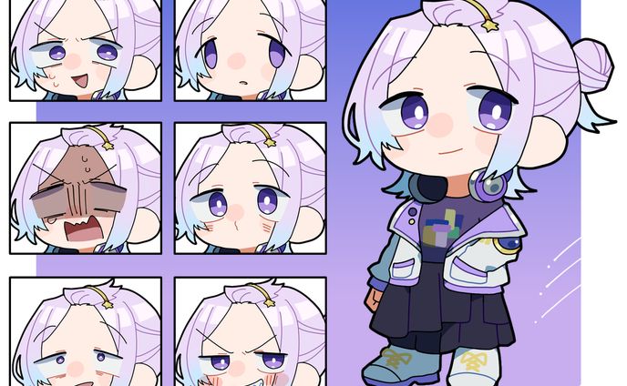 【流星イチル様】SD立ち絵ご依頼