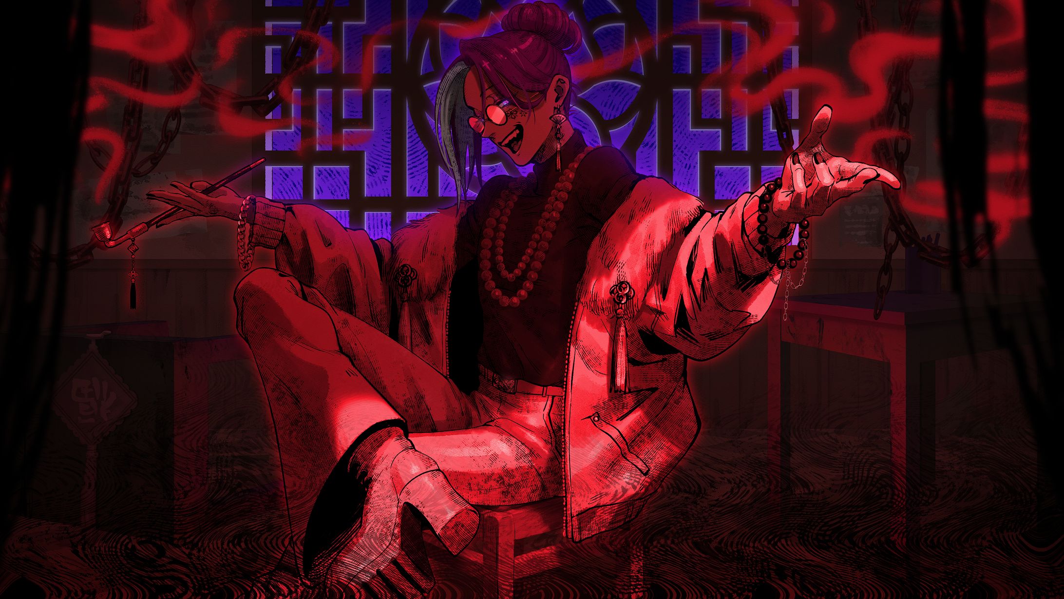 【ご依頼】極楽鳥 華 様/シャンティ【MVイラスト】-1