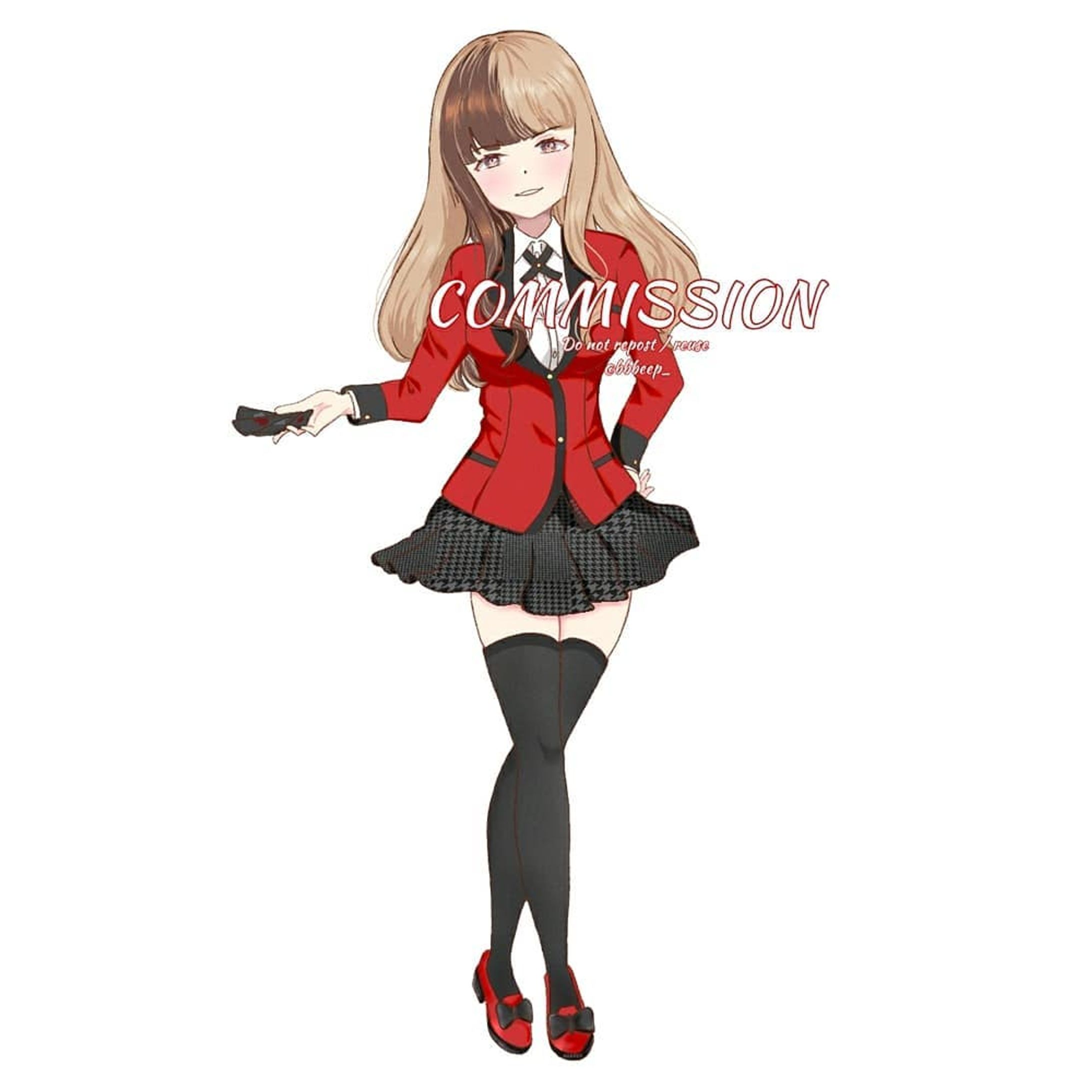 Commissioned work inspired on kakegurui fashion, thank you 😊 
.
.
.
#digitalart #art #IbispaintX #opencommissions #artcommissions #commissionopen  #characterdesign #commissionedart-1