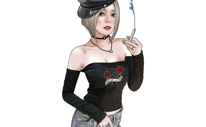 女性イラスト