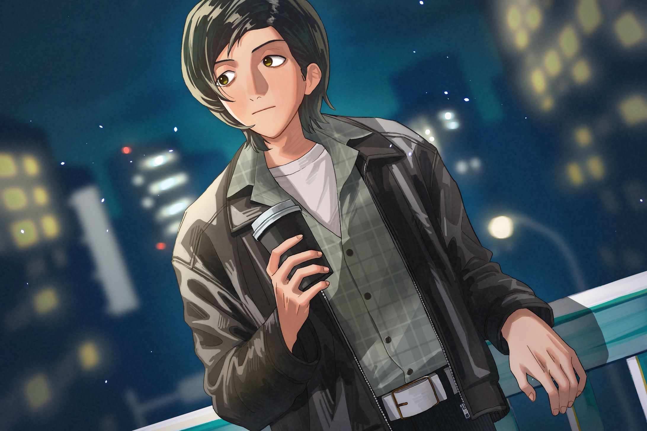 オリジナルキャラクター　スチル風イラスト-1