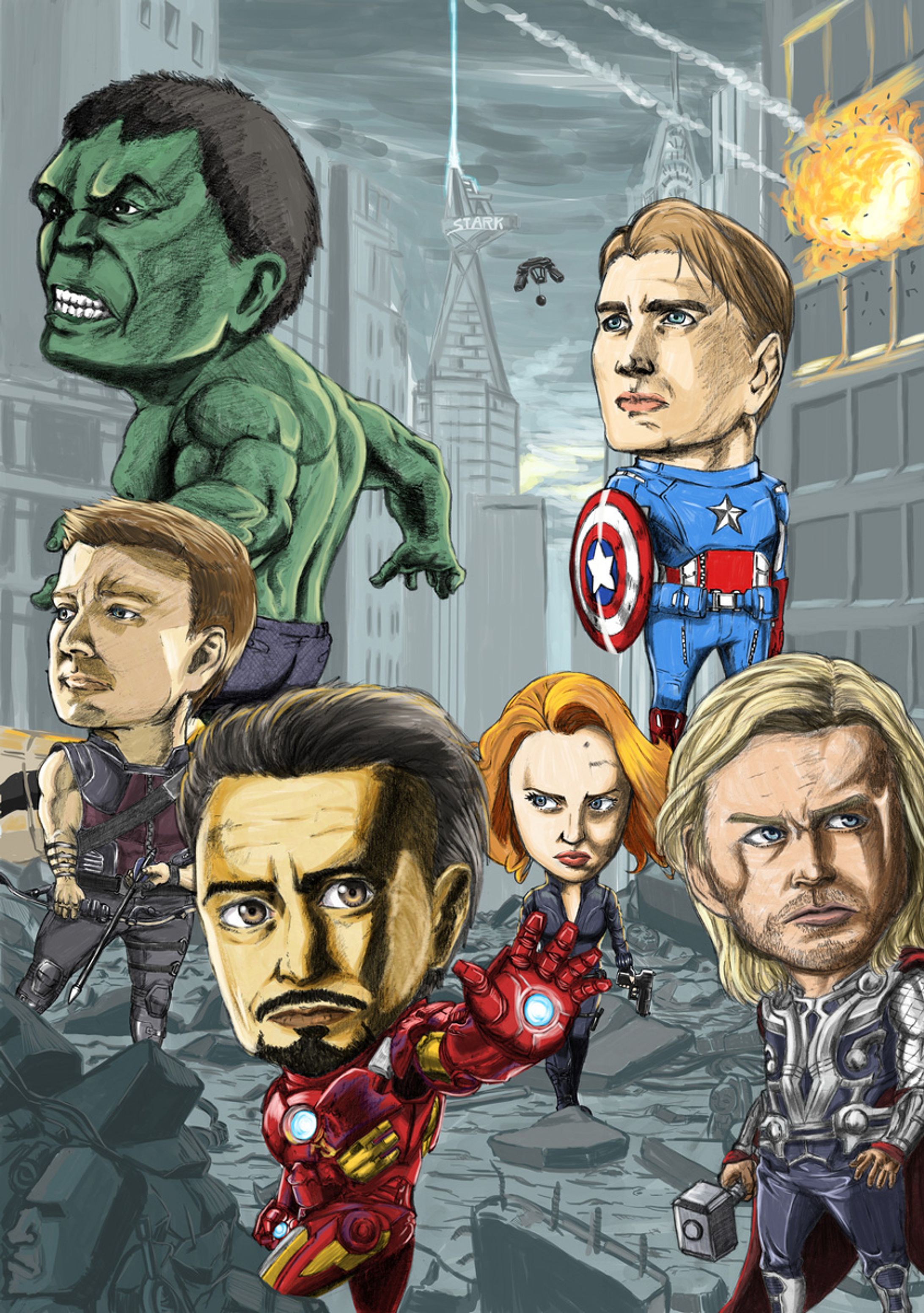 アベンジャーズシリーズ-1