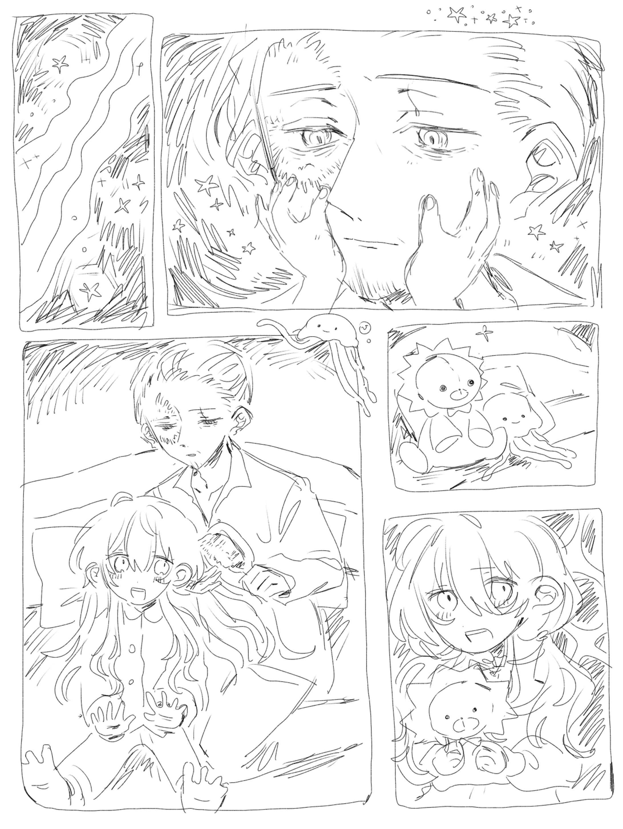 ラフ依頼絵-1