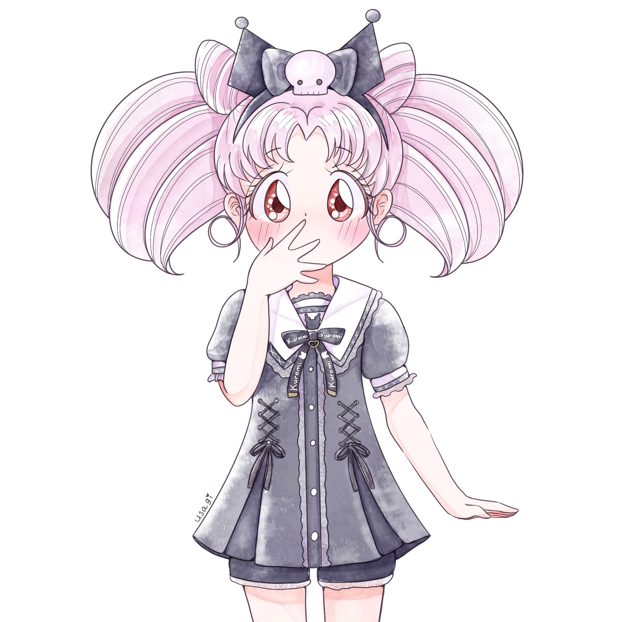 地雷系風ちびうさ-1