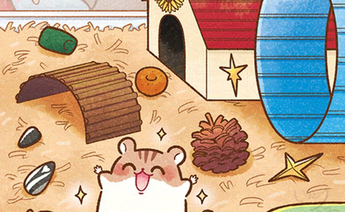 【ご依頼】コスミック出版様「でっかい！まちがいさがし2026年1月号」アイテム探しイラスト