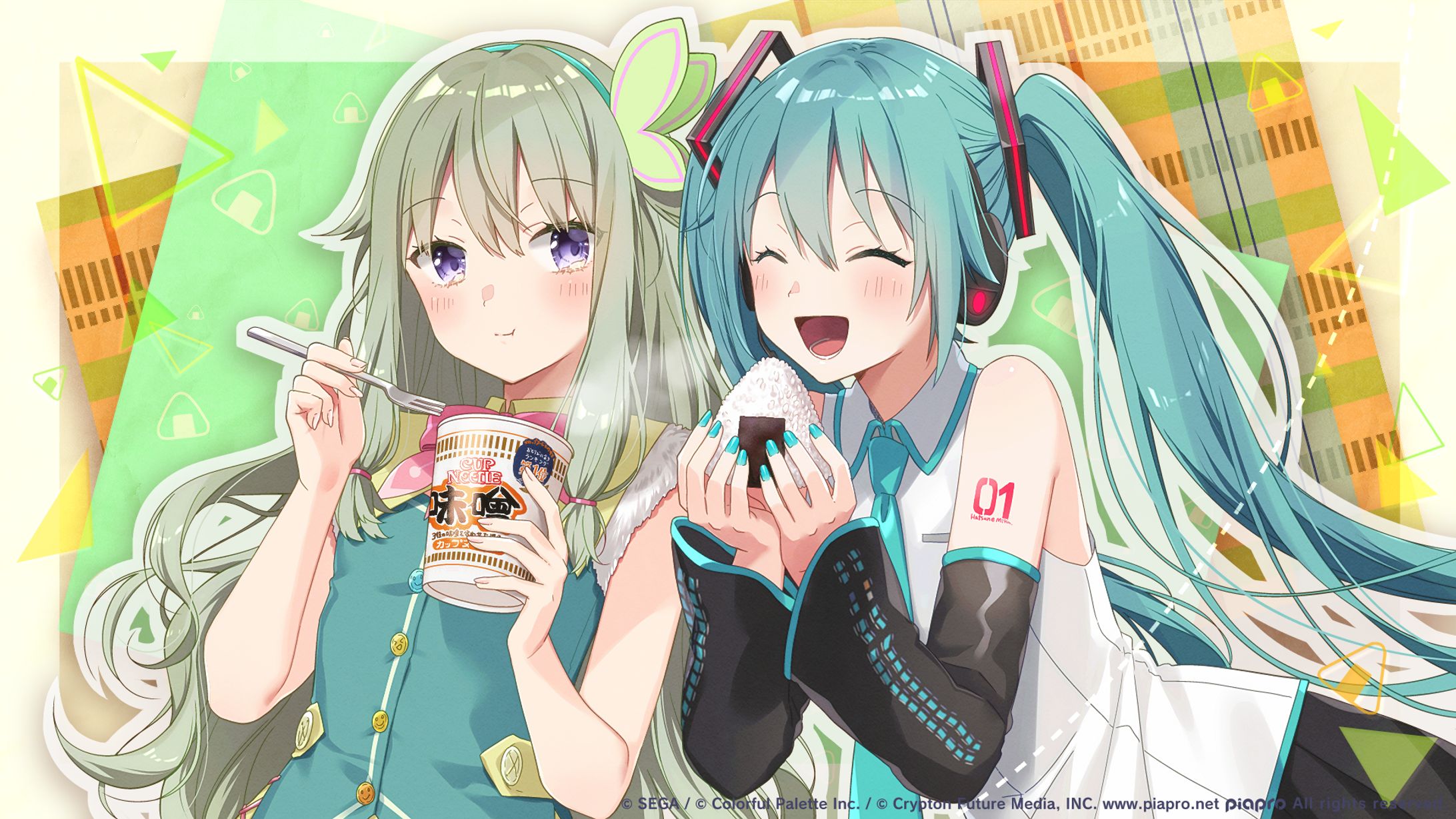 【プロセカ】日清カップヌードル タイアップ記念イラスト-1