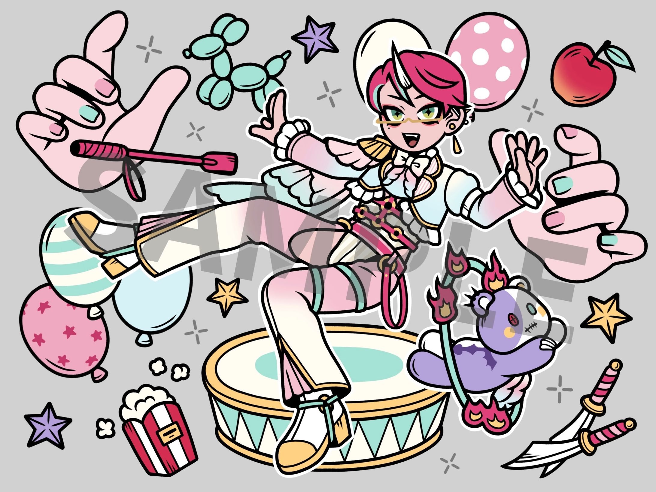 【works】高梨凜吾様【周年イラスト】-1