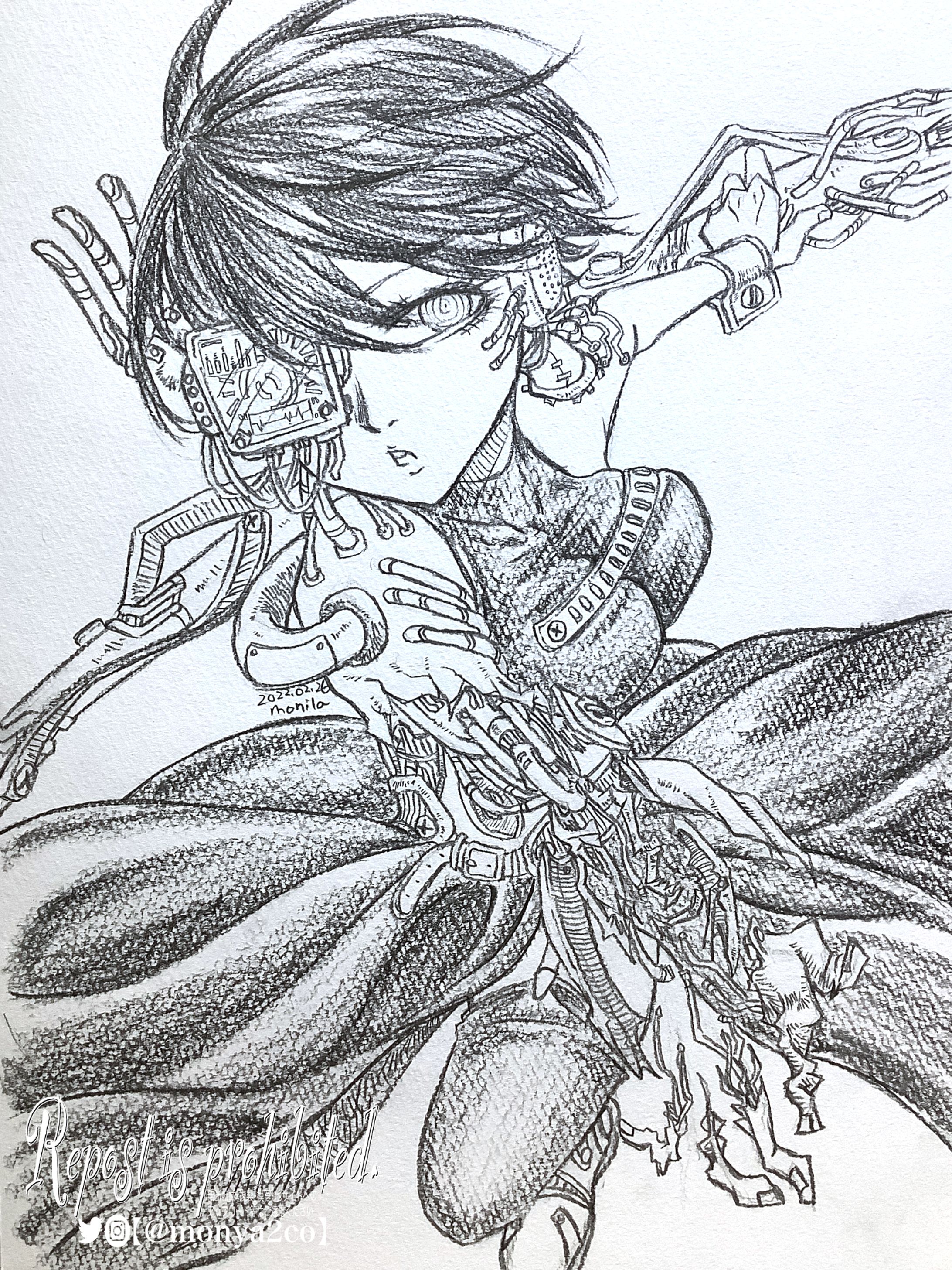 鉛筆画-1