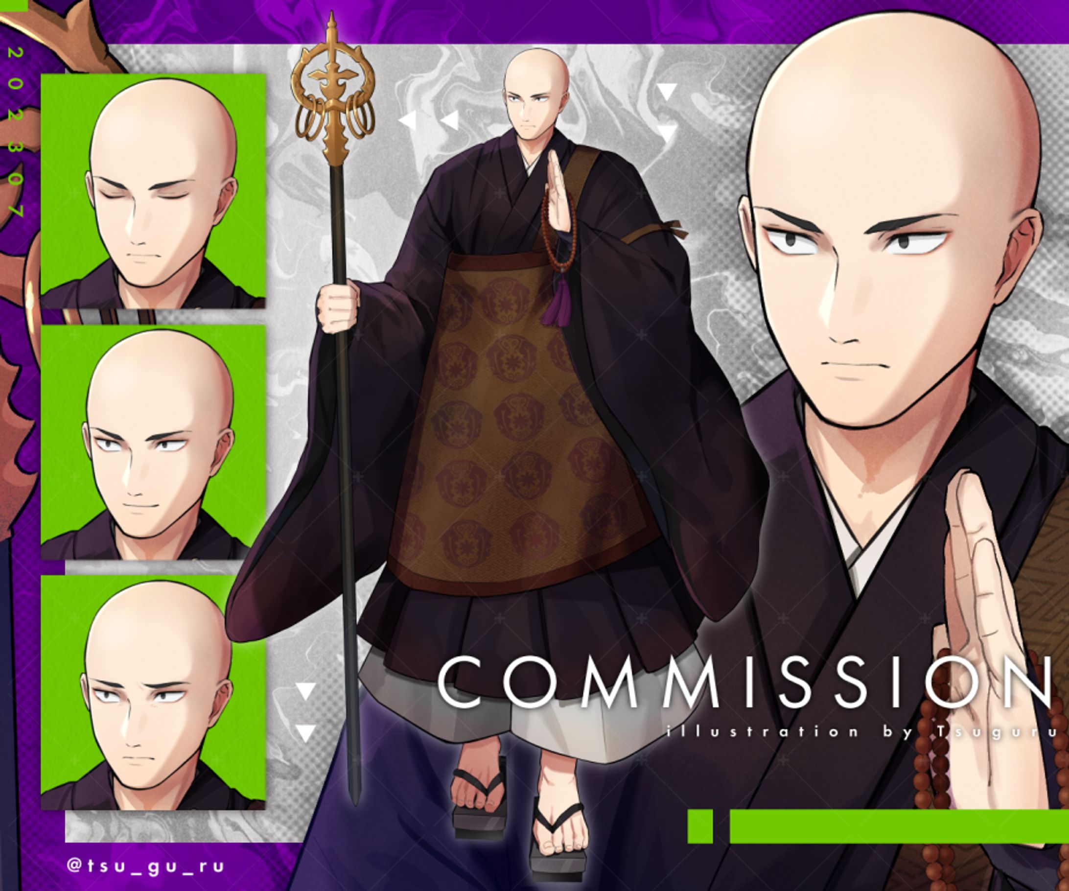 【依頼】TRPG用全身イラスト-1