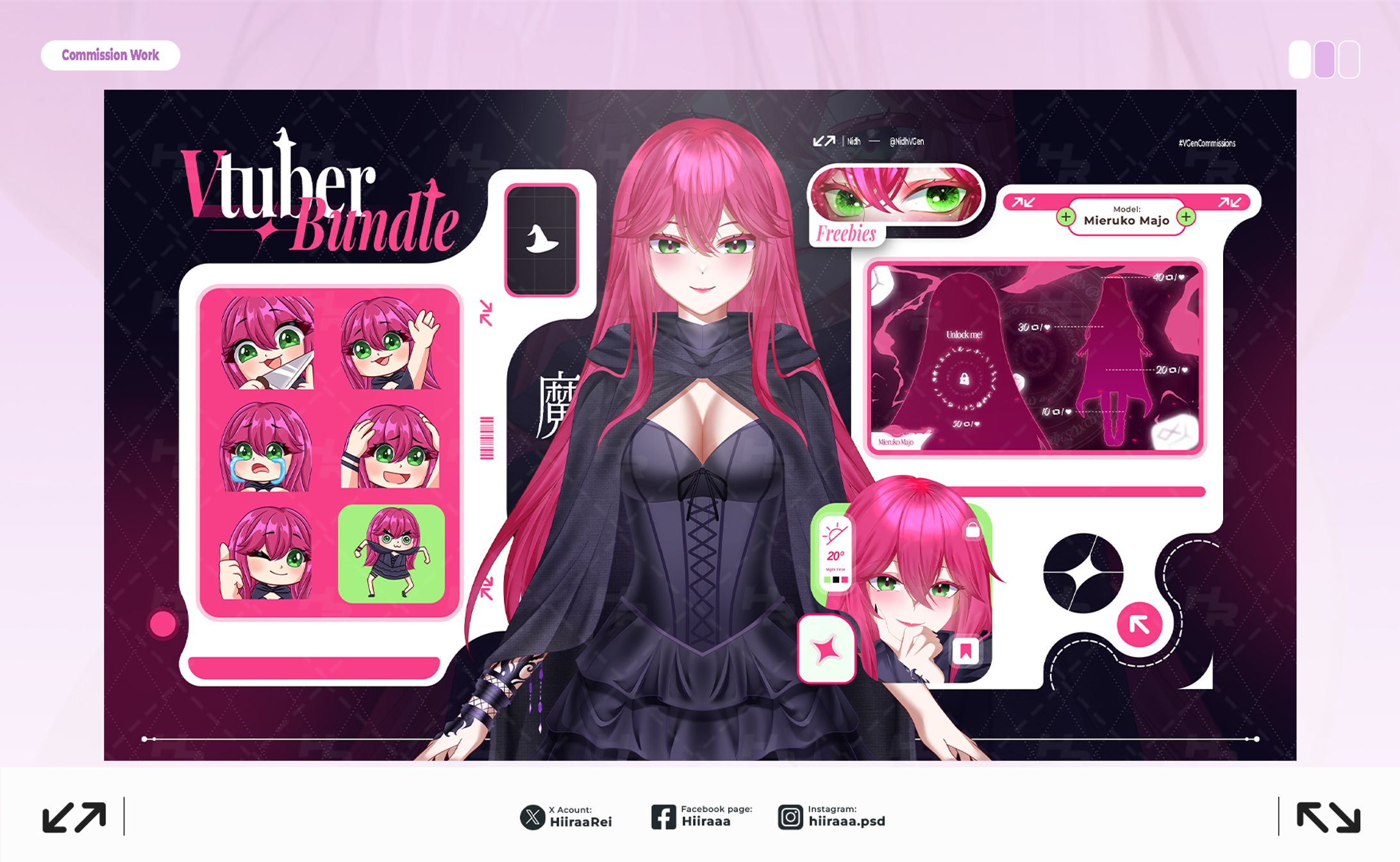 [Gigs Design] - Vtuber Bundle Commission-1
