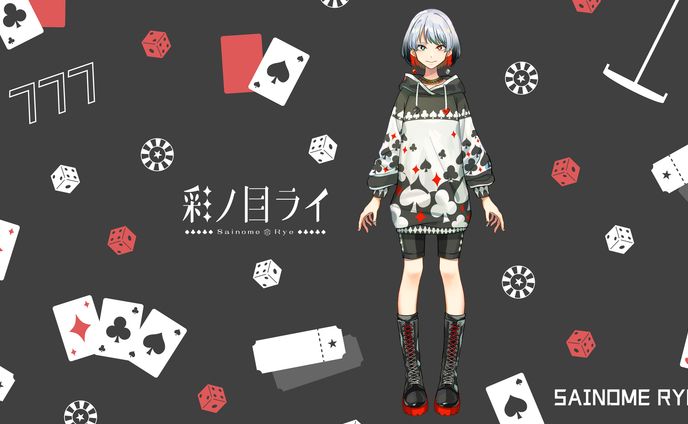 二次創作、配信画面デザイン