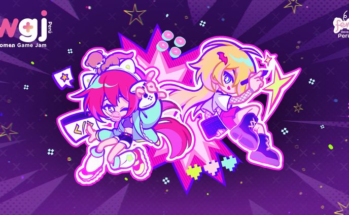 Women Game Jam 2024 - Posters and overlays