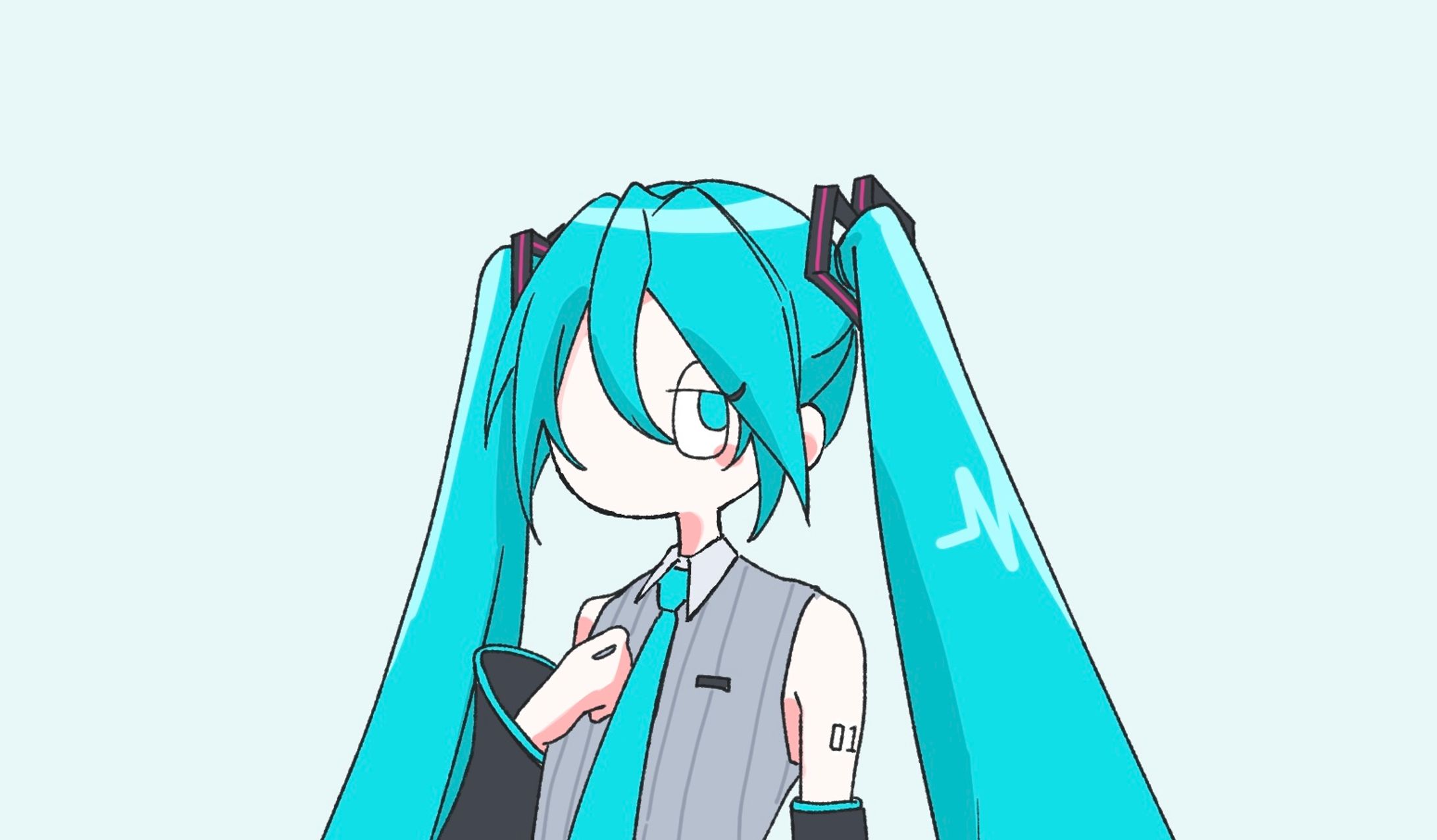 デフォルメ初音ミク-1