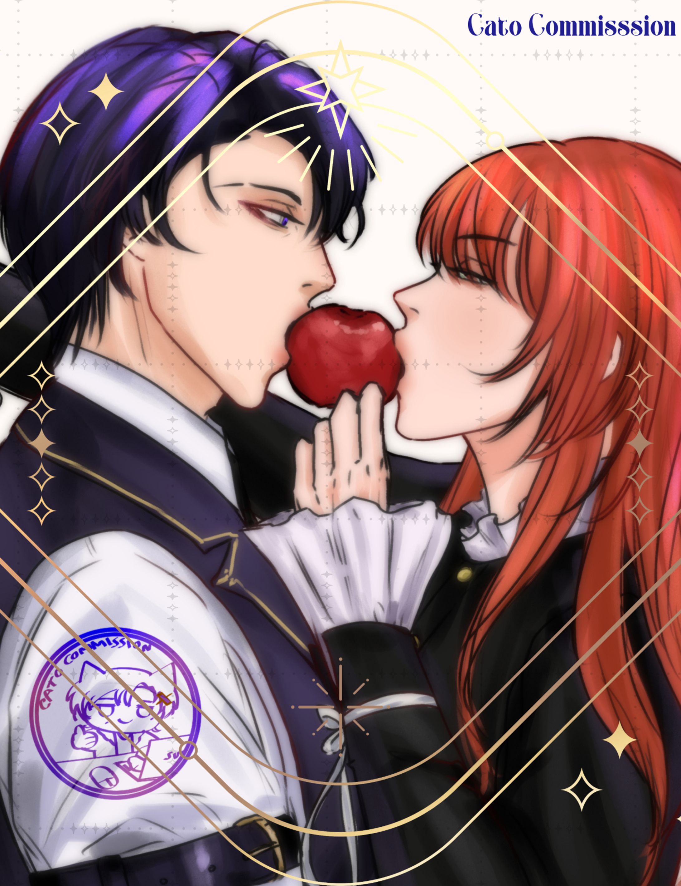 Colored Sketch Commission-1