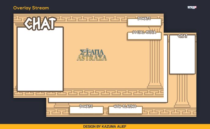 comic、stream overlay