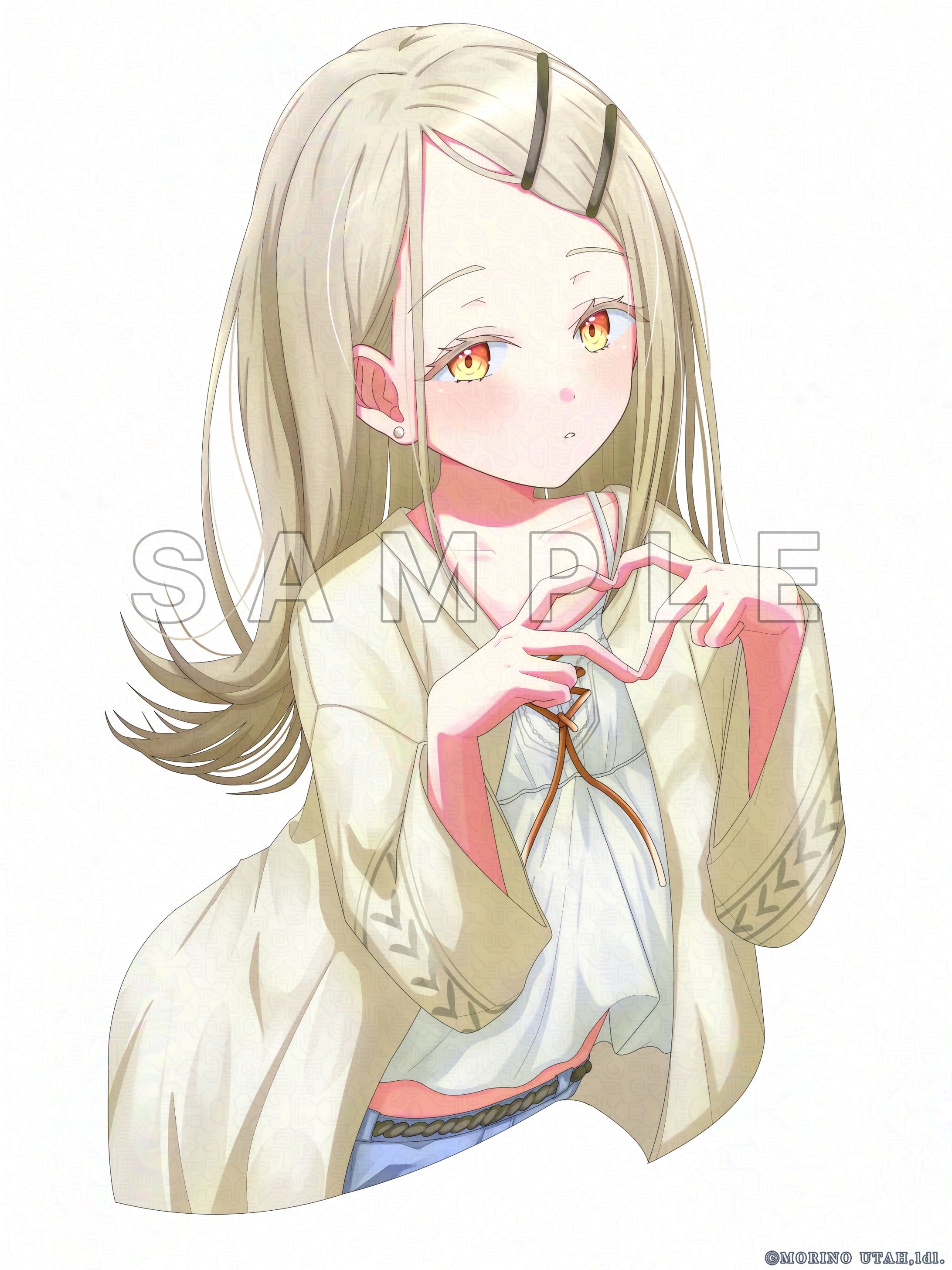 【CW】学マス｜篠澤広 同人CDレーベルイラスト-1