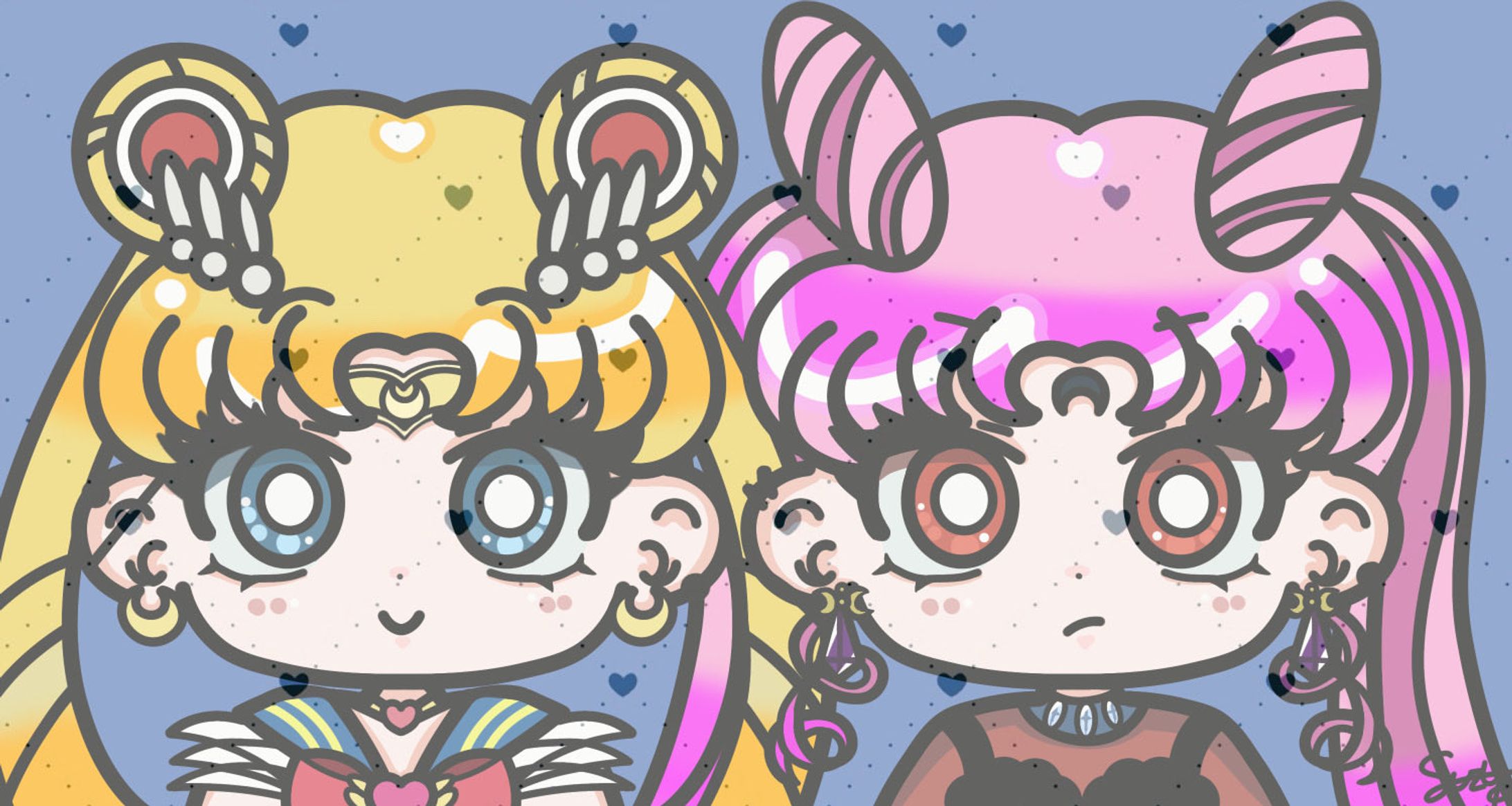 アニメキャラクターをイラスト化（アニメ）-1