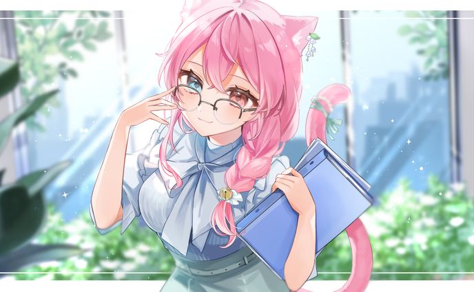 猫羽チノ様　イラスト