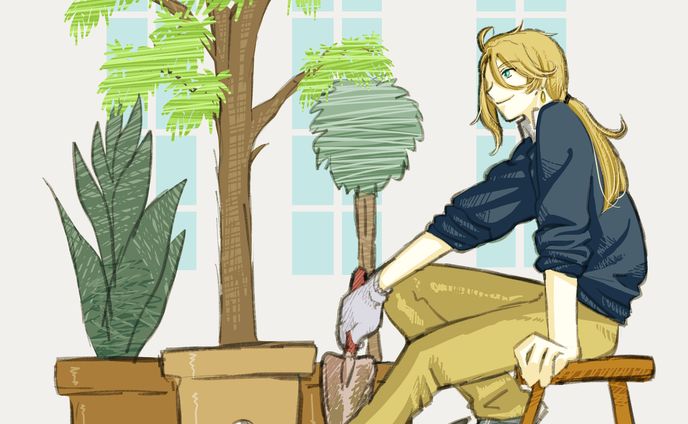 【skeb】OC：エイドリアンさん