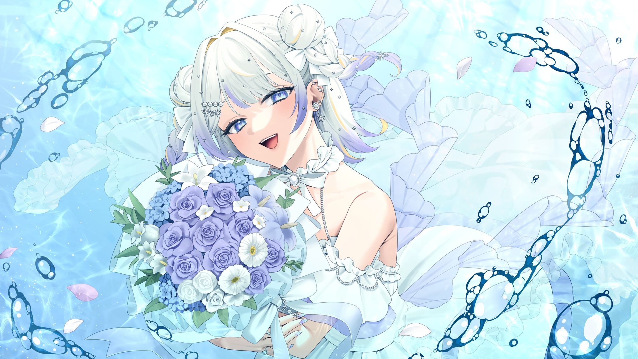 瑞砂うに様　1.5周年記念イラスト-1
