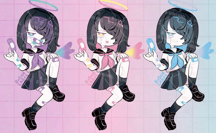 【B-SIDE LABEL】傷だらけ天使・ミニキャラ