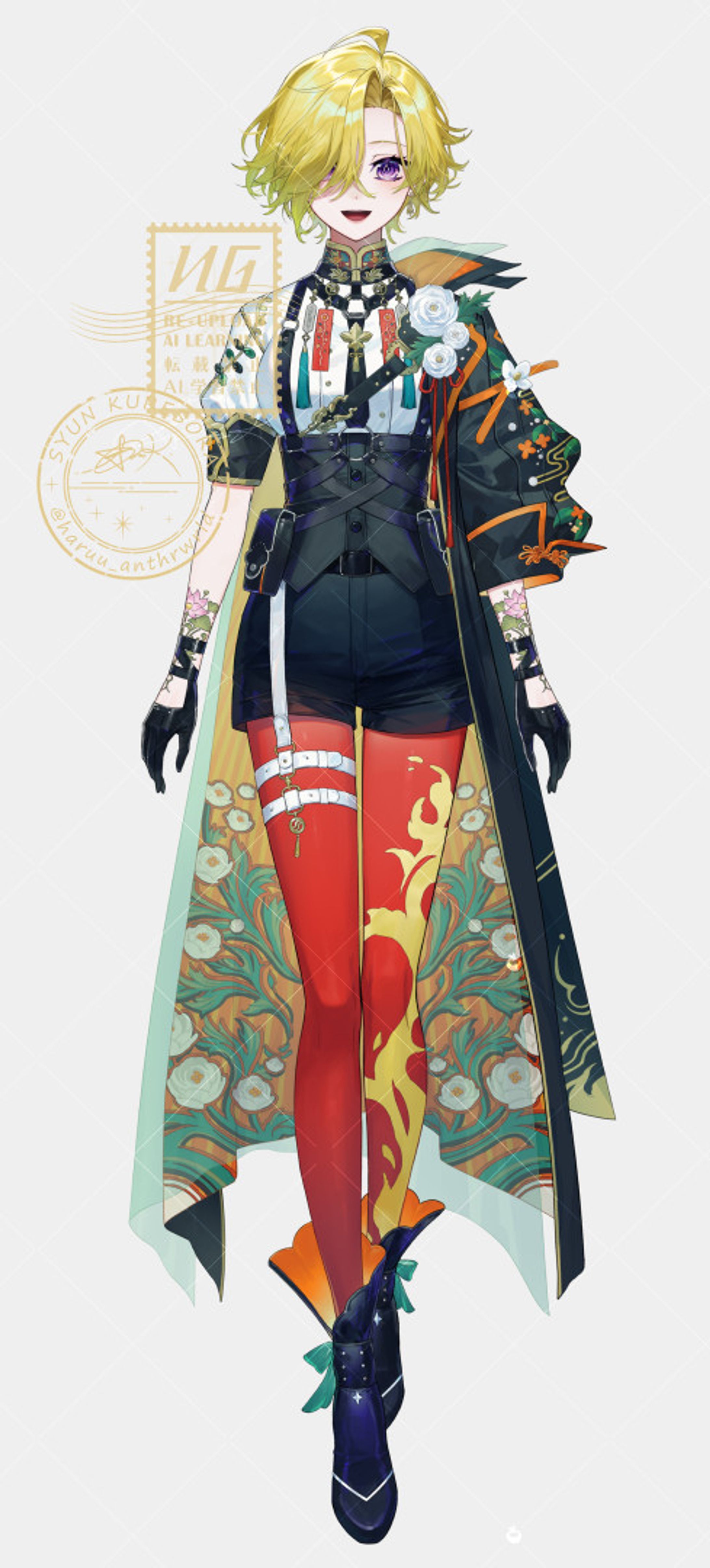 華々里らなん様　Live2D立ち絵-1