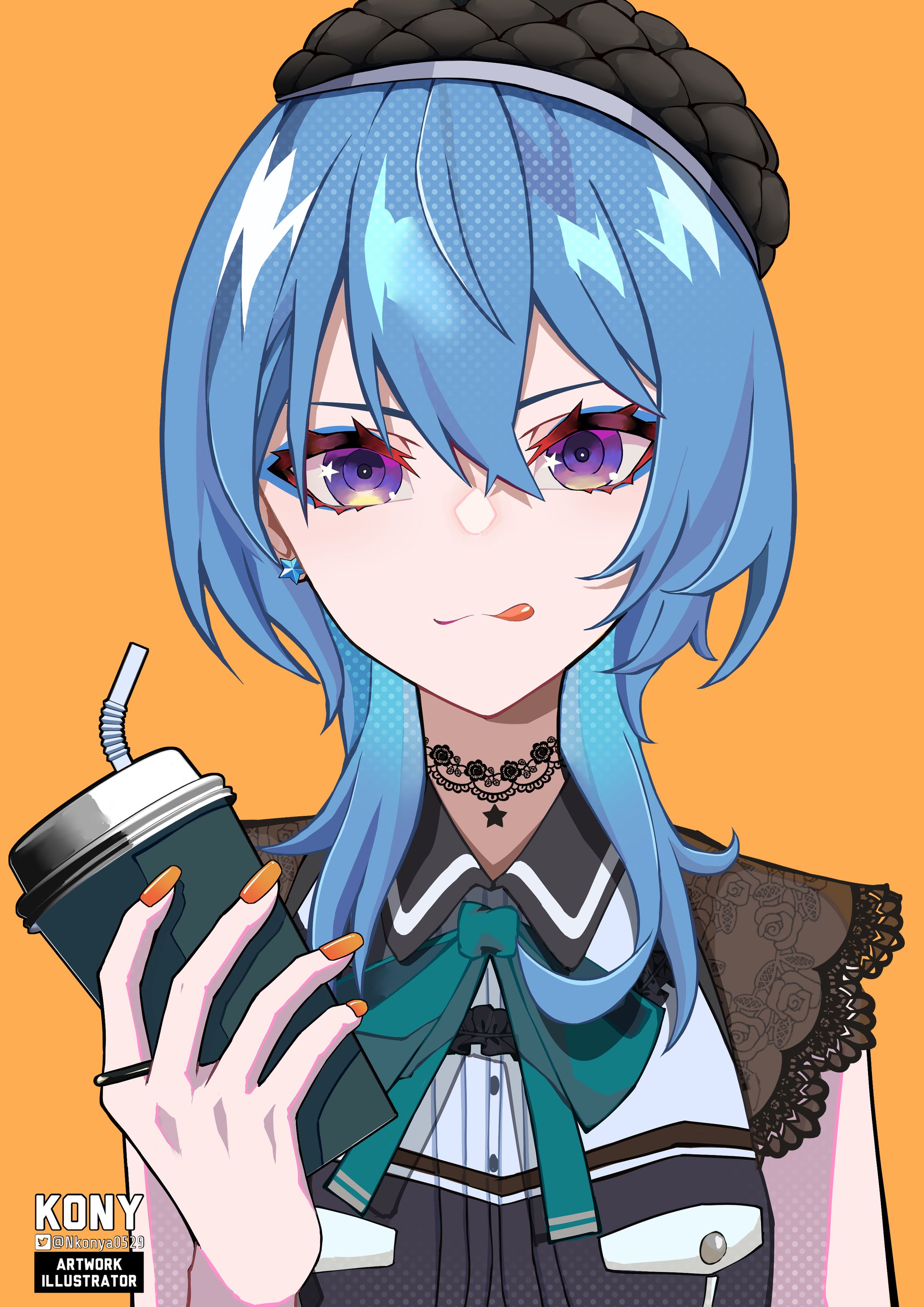 Wolf cut style -1