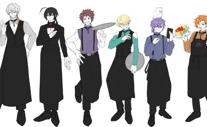 オリジナルキャラ立ち絵
