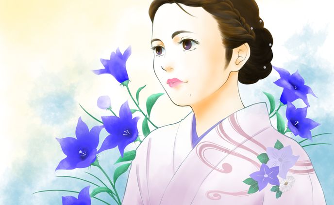 着物、趣味絵
