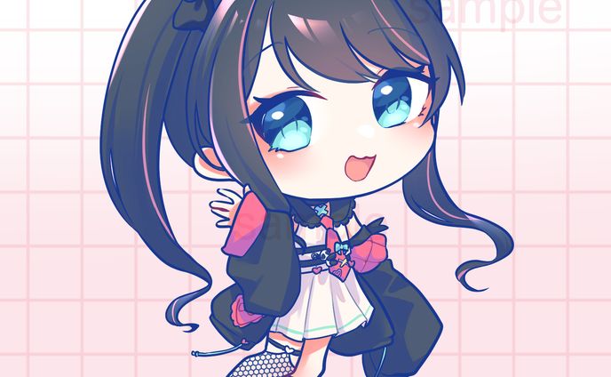 ミニキャライラスト（笹崎すずらん様）