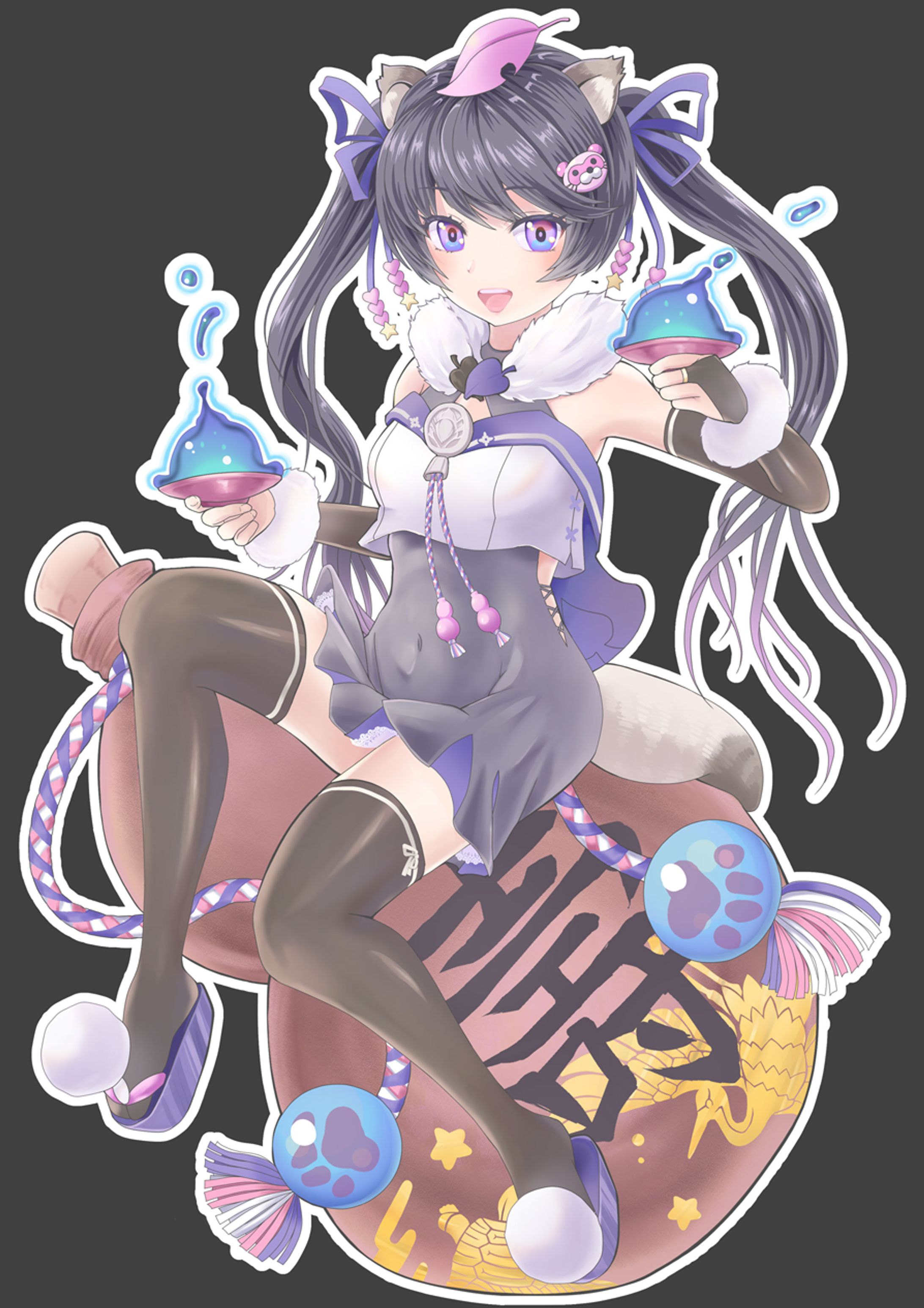 擬人化たぬき-1