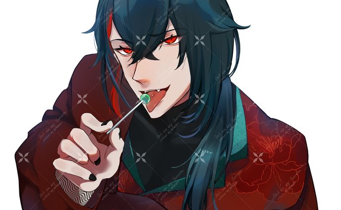 村口 廻了様胸上イラスト