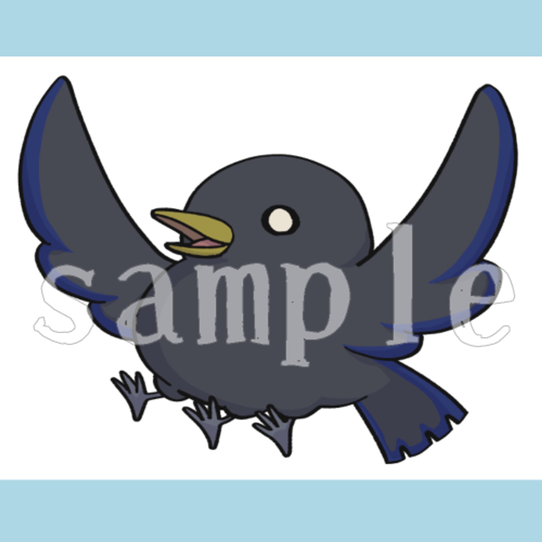 04 SNSアイコン用ヤタガラス-1