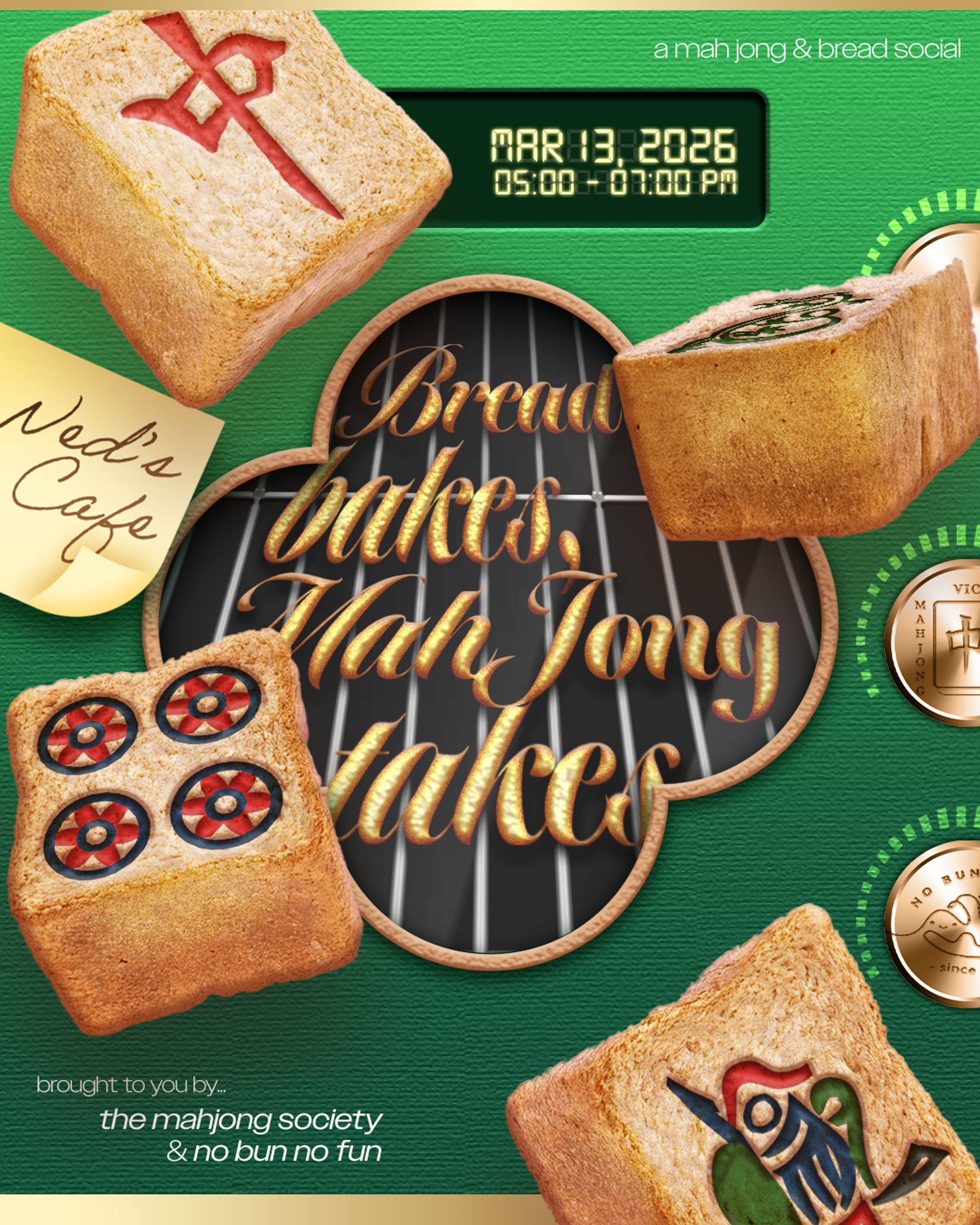 PubMat, Poster: NBNF 25-26 Mahjong Event Promotional Post-1