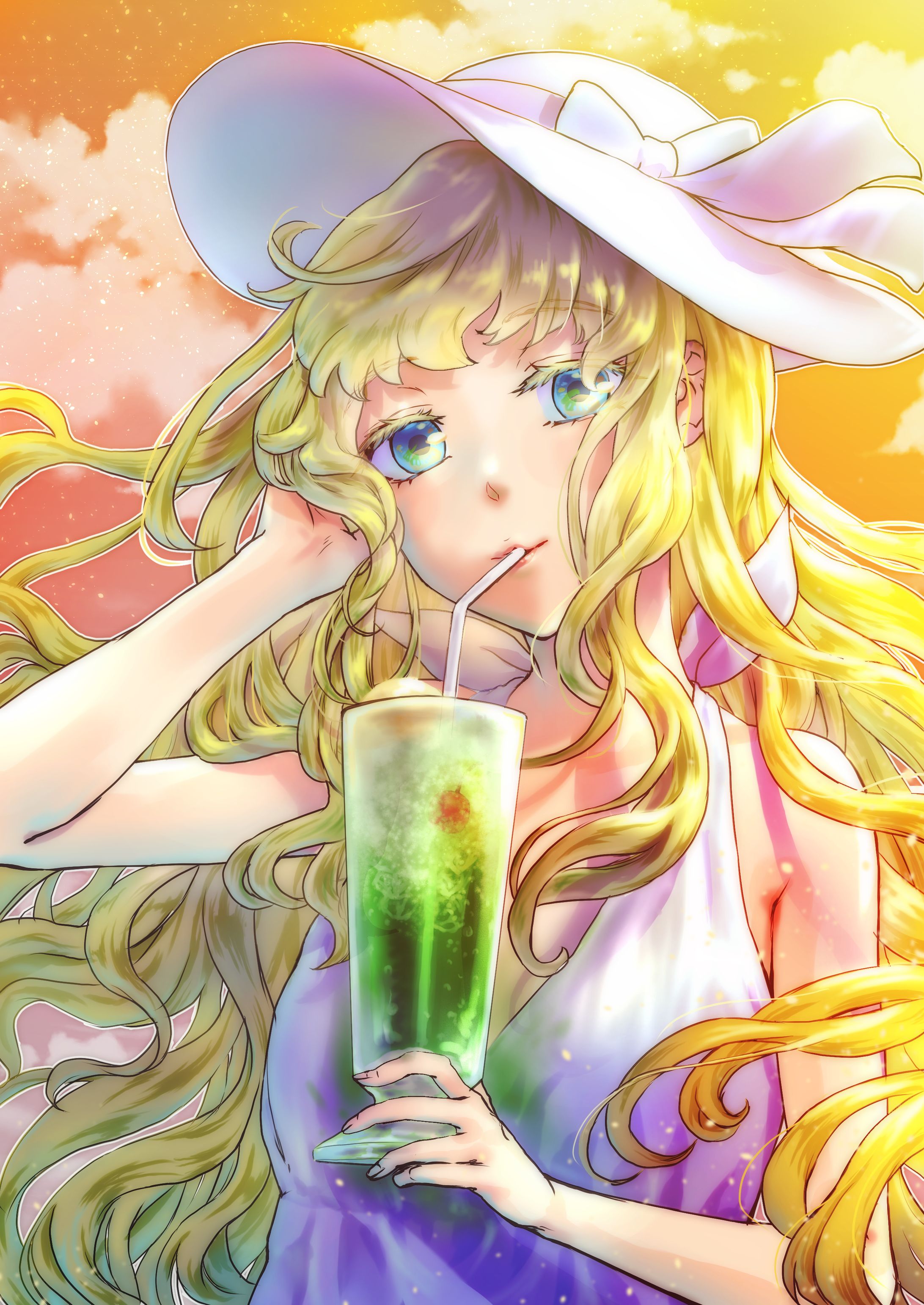 イラストサンプルバストアップ-1