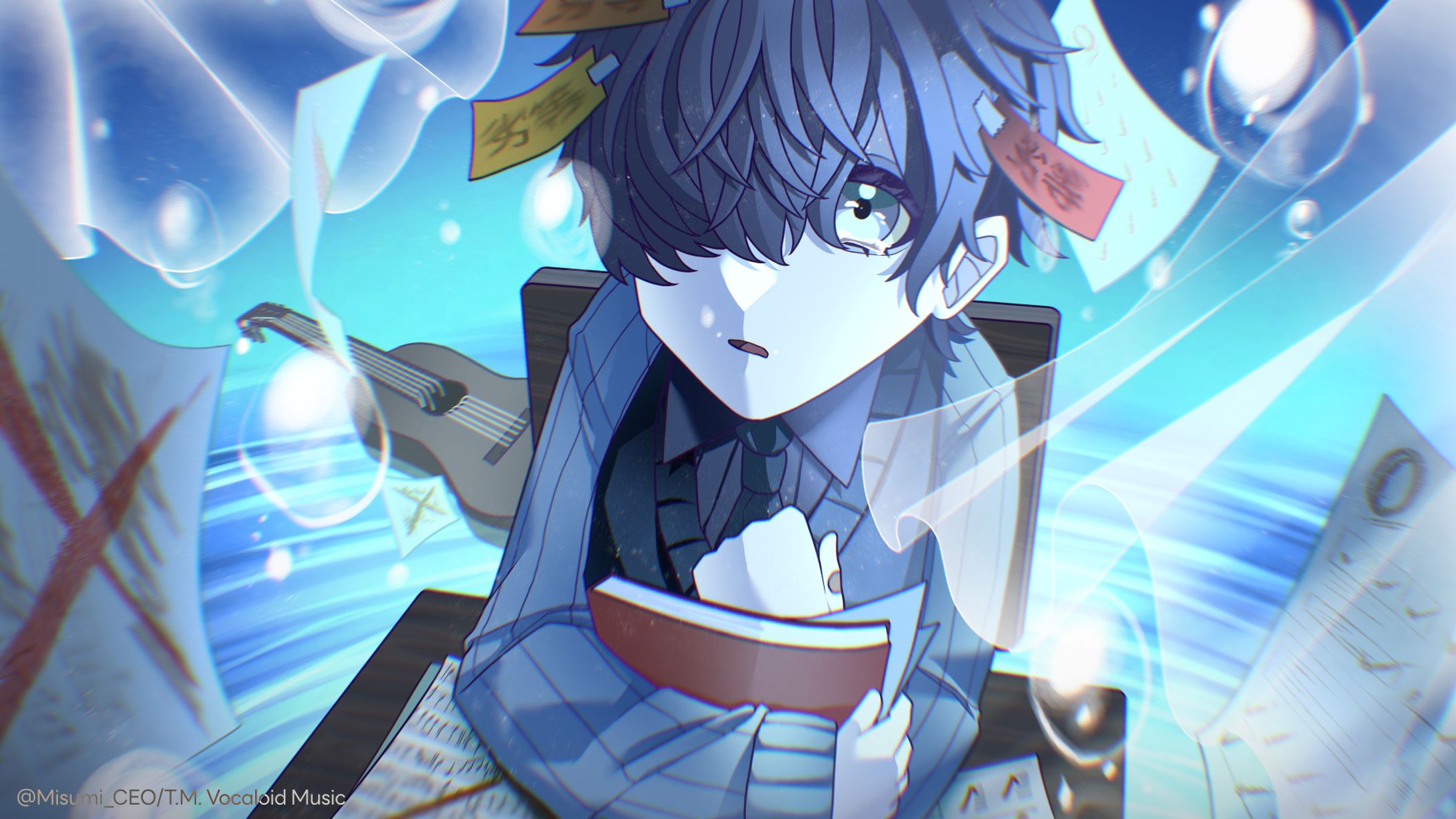 【仕事絵】『才能劣等生』MVイラスト-1