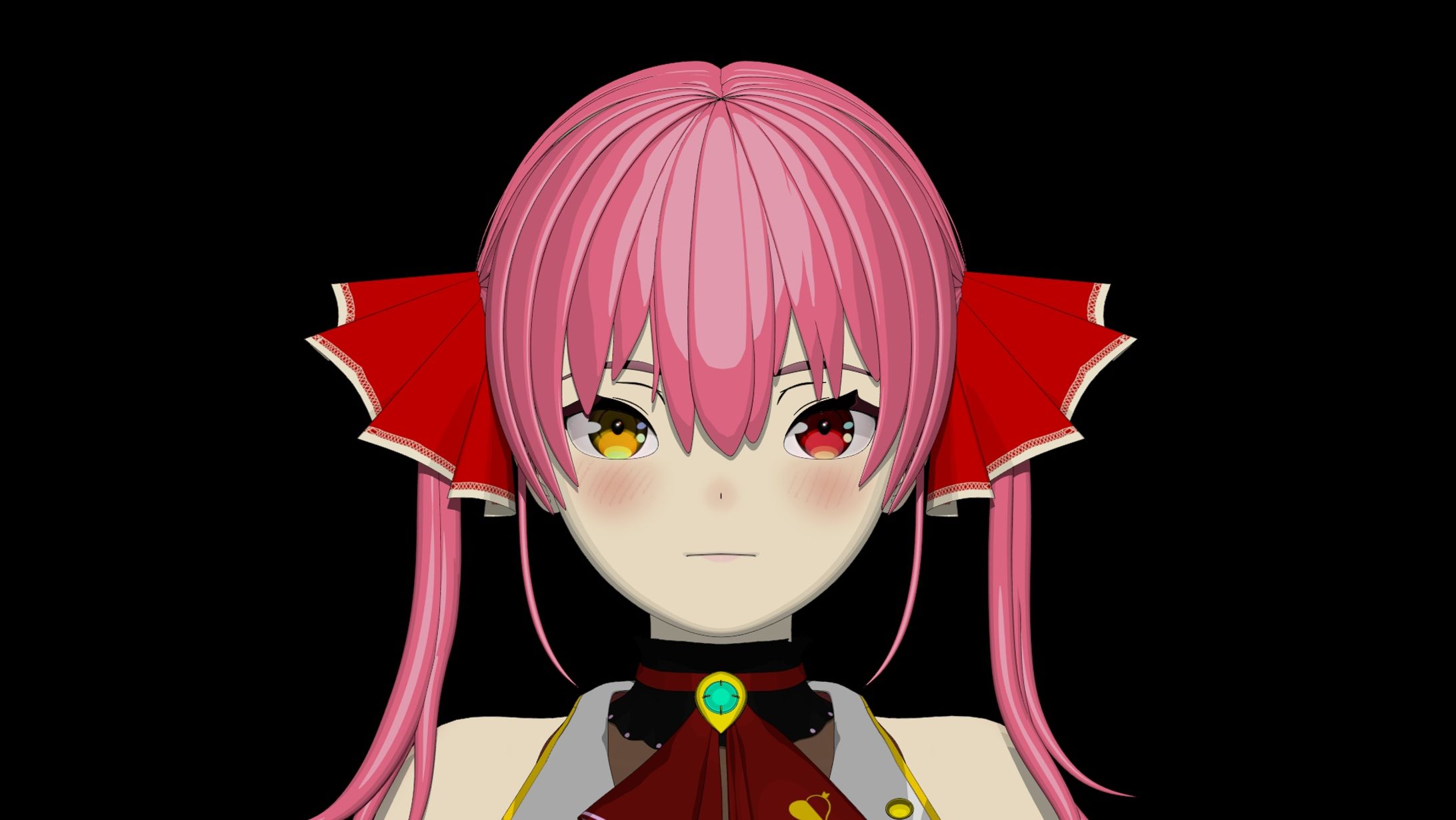 宝鐘マリン（顔表情＆目のテクスチャ）-1