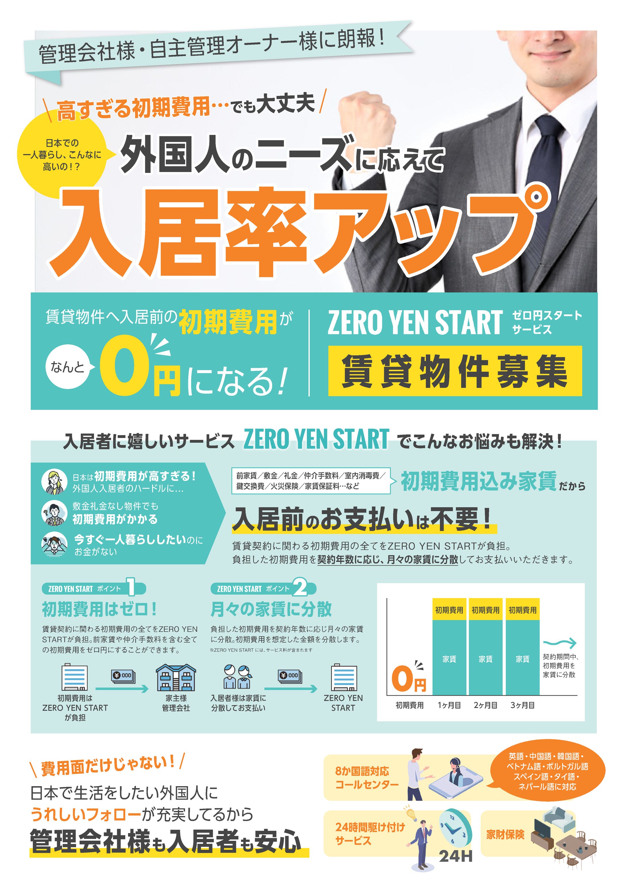 チラシ　外国人総合生活サポート企業様-1
