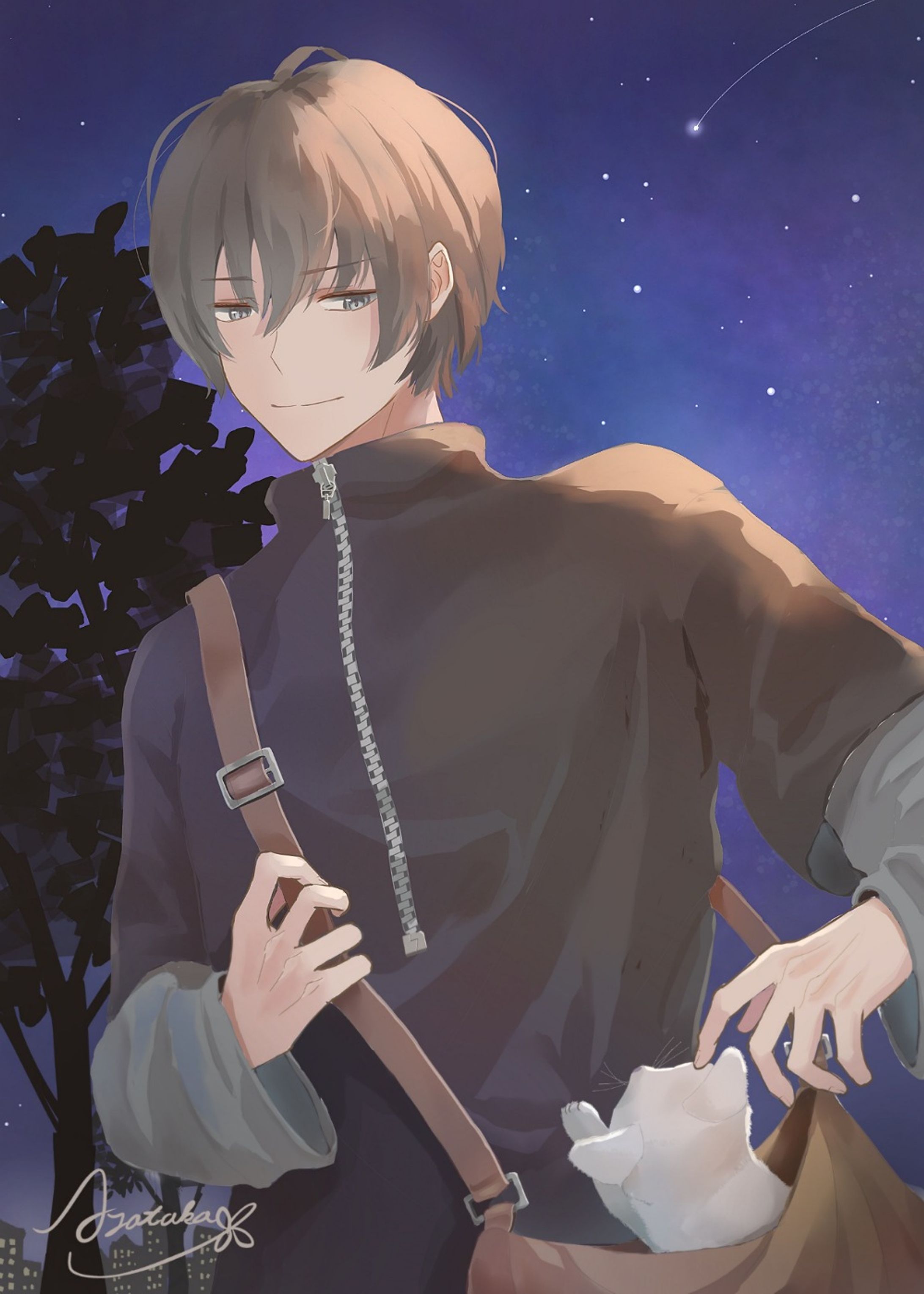 帰り道での出会い-1