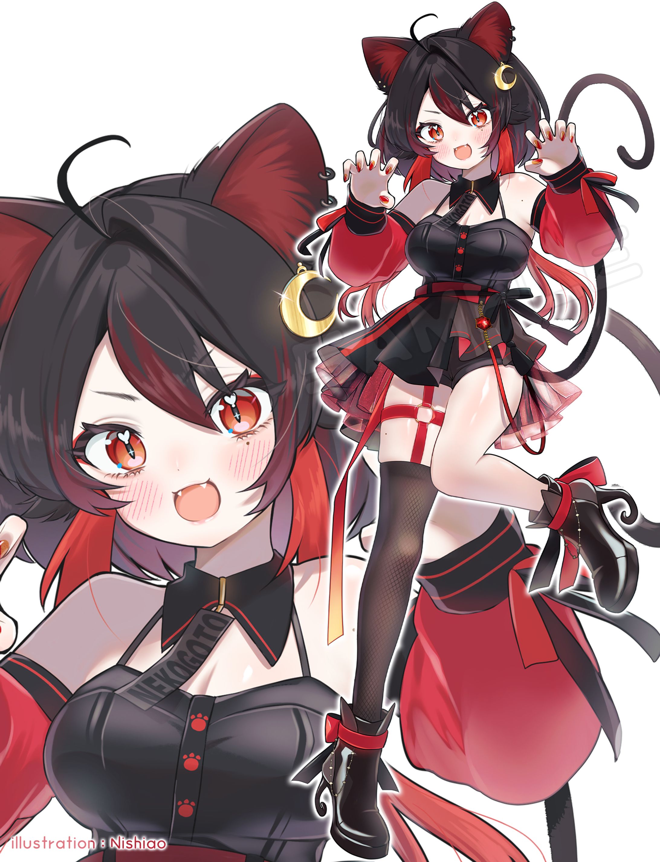 『猫語Studio』イメージキャラクターデザイン-1