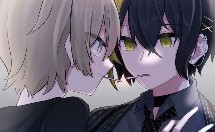 キャラクターイラスト、ワイン